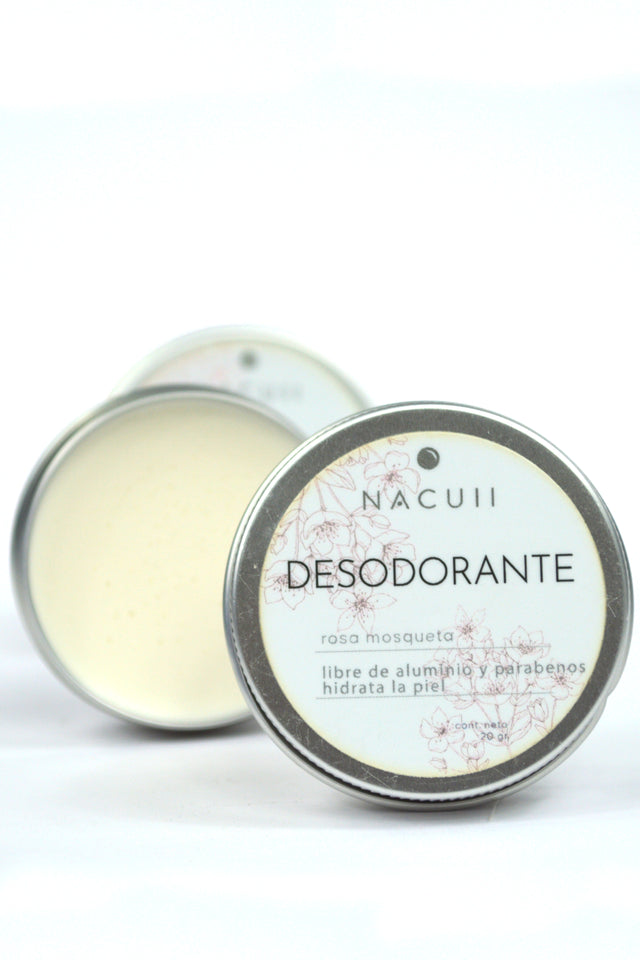 desodorante aclarante libre de aluminio y quimicos