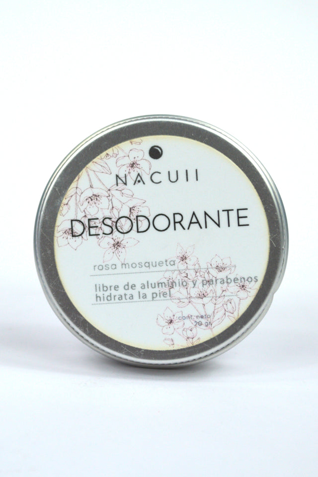 desodorante aclarante libre de aluminio y quimicos