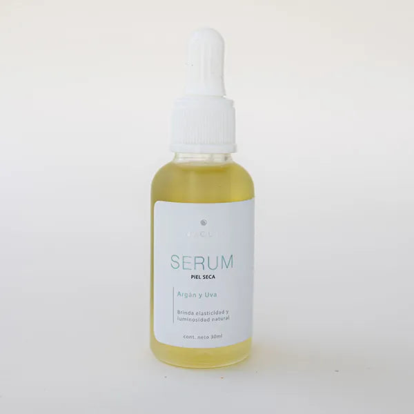 Serum hidratante facial, especial para iluminar y nutrir.  Ayuda a la elasticidad de la piel. 