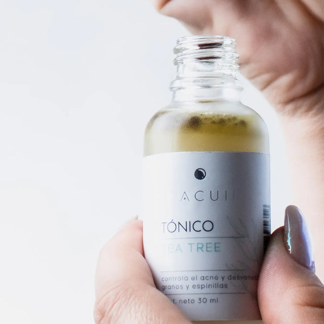 Tónico tea tree especial para eliminar y quitar el acnè y granitos. 