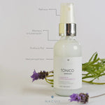 tonico refrescante facial, reafirma e ilumina la piel.